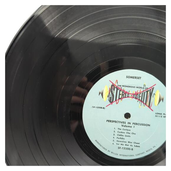 Perspectives in Percussion Volume 1 Vinyl Record SF-13200 EX - Picture 6 of 6